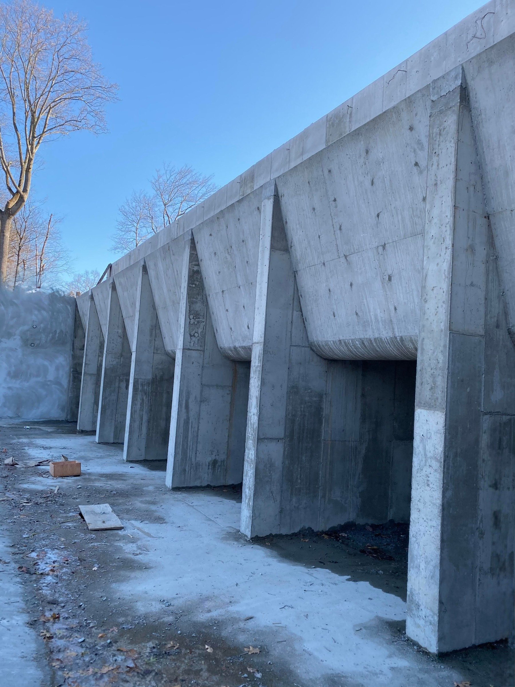 Concrete foundation work by C&R Concrete Corp